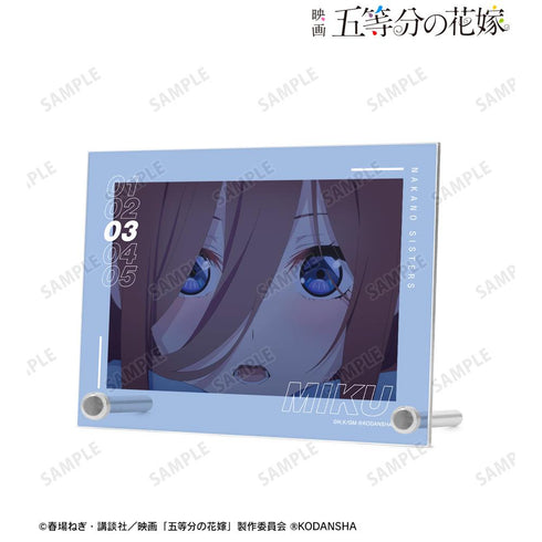 『五等分の花嫁』中野三玖 場面写A6アクリルパネル【202501再販】