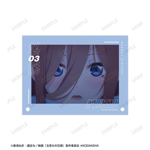『五等分の花嫁』中野三玖 場面写A6アクリルパネル【202501再販】