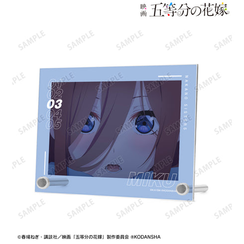 『映画 五等分の花嫁』中野三玖 場面写A6アクリルパネル