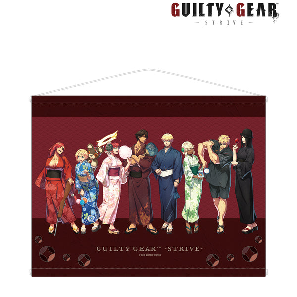 『GUILTY GEAR™ -STRIVE-』描き下ろしイラスト 集合 お祭りver. B2タペストリー