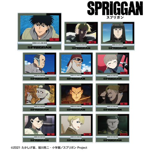 アニメ『スプリガン』 トレーディング場面写アクリルスタンド(単位/BOX)