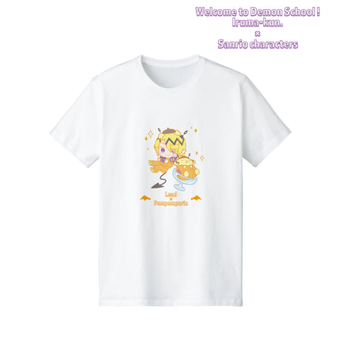 『魔⼊りました!⼊間くん×サンリオキャラクターズ』シャックス‧リード × ポムポムプリン Tシャツ(メンズ/レディース)