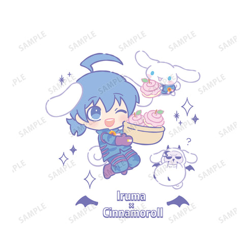 『魔⼊りました!⼊間くん×サンリオキャラクターズ』鈴⽊⼊間 × シナモロール パーカー(メンズ / レディース)