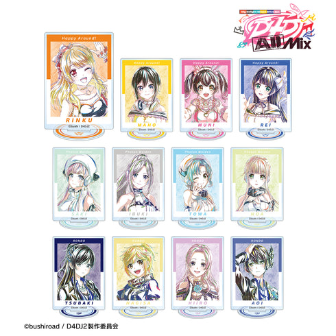 『D4DJ All Mix』トレーディング Ani-Art アクリルスタンド ver.A BOX