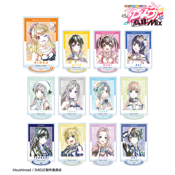 『D4DJ All Mix』トレーディング Ani-Art アクリルスタンド ver.A BOX