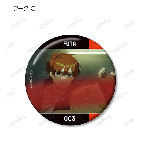 『MILGRAM -ミルグラム-』トレーディング MV 缶バッジ フータ『バックドラフト』(単位/BOX)【202601再販】