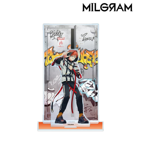『MILGRAM -ミルグラム-』フータ『バックドラフト』 ジャケットイラストver. アクリルジオラマ【202506再販】