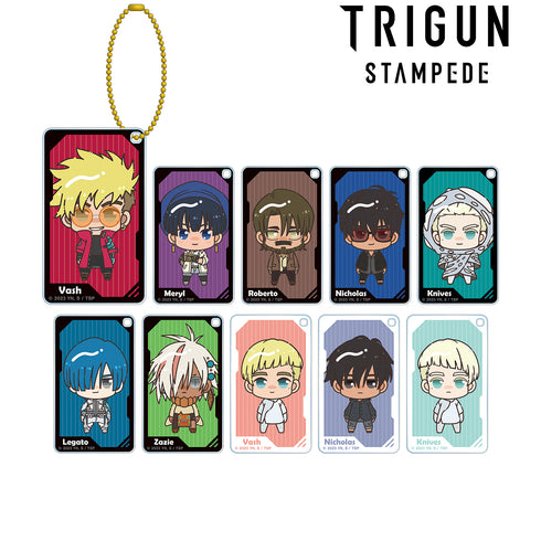 『TRIGUN STAMPEDE』トレーディング ちょこんと! スクエアアクリルキーホルダー BOX