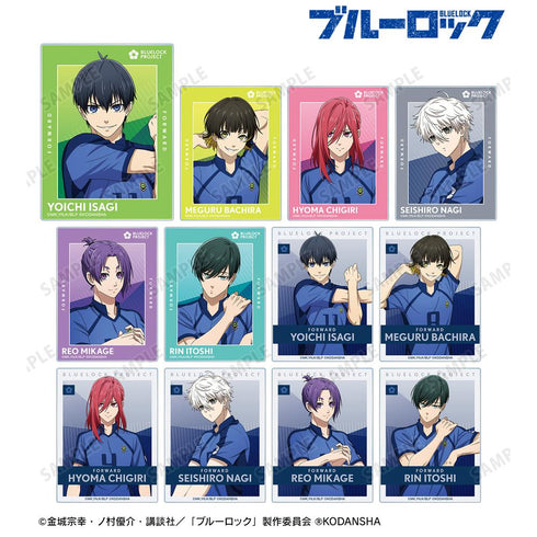 『ブルーロック』描き下ろしイラスト 試合前の準備中ver. トレーディングアクリルカード(単位/BOX)【202601再販】
