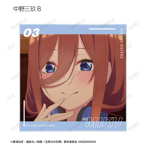『映画 五等分の花嫁』トレーディング場面写アクリルコースター BOX