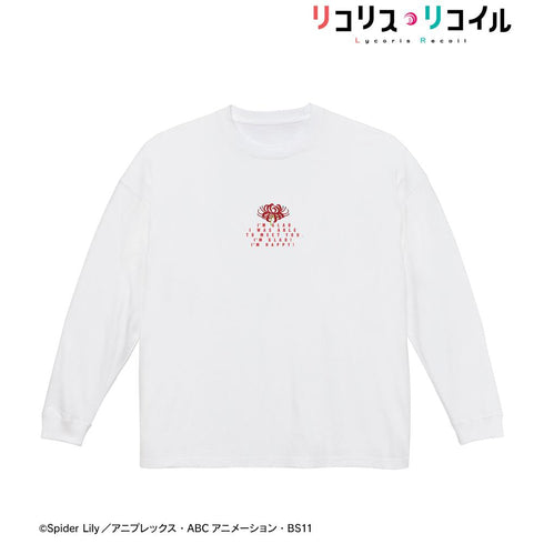 『リコリス・リコイル』描き下ろしイラスト 錦木千束 着用BIGシルエットロングTシャツユニセックス【202407再販】