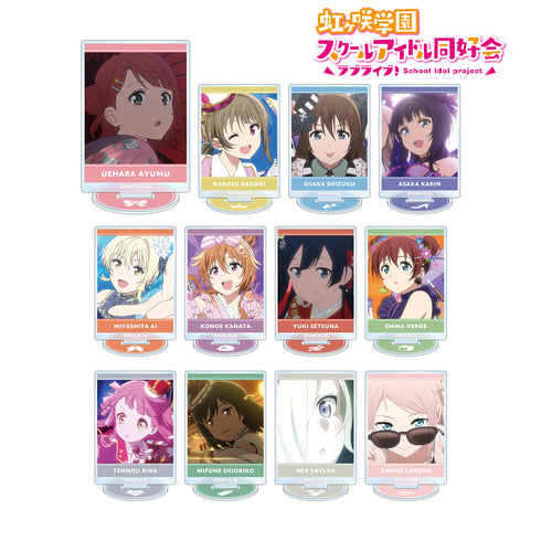 『ラブライブ!虹ヶ咲学園スクールアイドル同好会』トレーディング場⾯写アクリルスタンド BOX