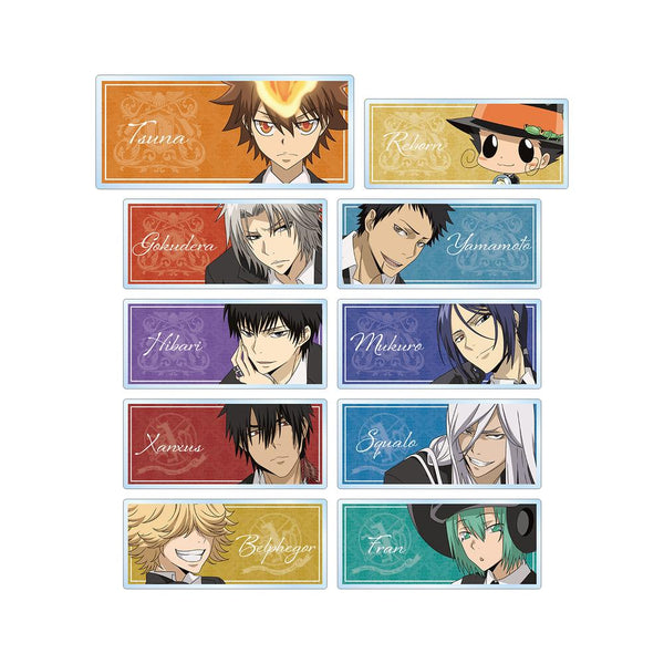 『家庭教師ヒットマンREBORN!』描き下ろしイラスト 玉座ver. トレーディングアクリルネームプレート(単位/BOX)【202512再販】