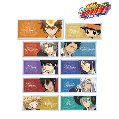 『家庭教師ヒットマンREBORN!』描き下ろしイラスト 玉座ver. トレーディングアクリルネームプレート(単位/BOX)【202512再販】