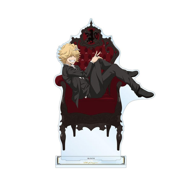『家庭教師ヒットマンREBORN!』描き下ろしイラスト ベルフェゴール(10年後) 玉座ver. 特大アクリルスタンド【202603再販】