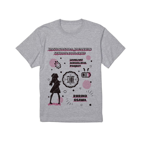 『ラブライブ!蓮ノ空女学院スクールアイドルクラブ』大沢 瑠璃乃 Ani-Sketch Tシャツレディース【202510再販】