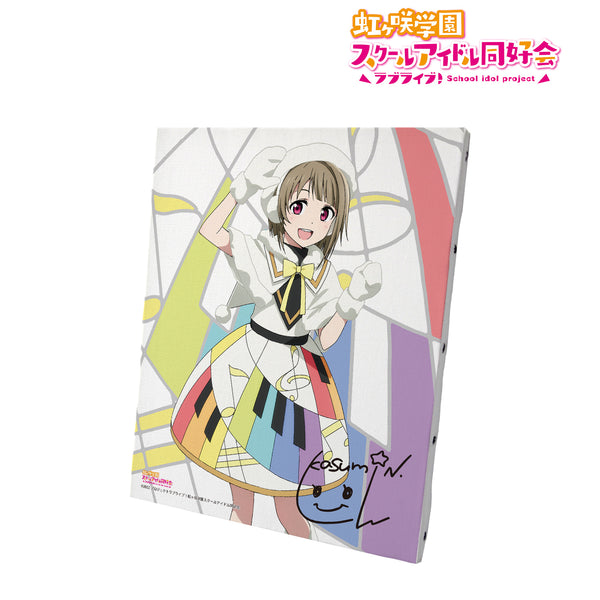 『ラブライブ!虹ヶ咲学園スクールアイドル同好会』中須かすみ Colorful Dreams! Colorful Smiles! キャンバスボード