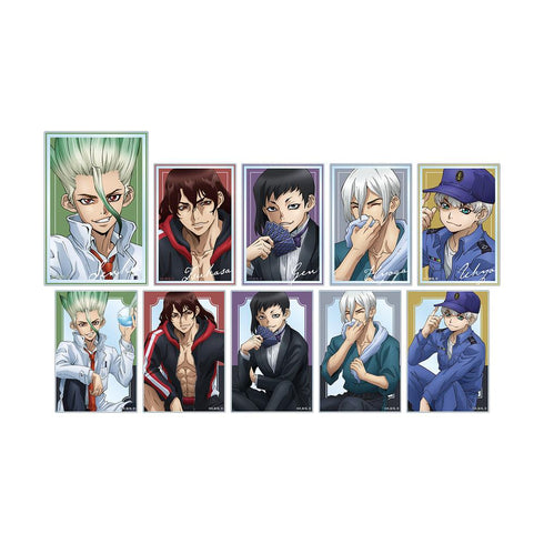 『Dr.STONE』描き下ろしイラスト 石化前ver. トレーディングアクリルカード(単位/BOX)【202510再販】