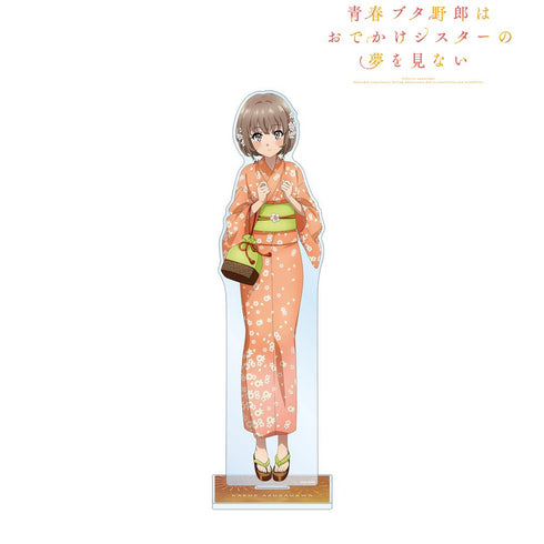 『青春ブタ野郎はおでかけシスターの夢を見ない』描き下ろしイラスト 梓川花楓 浴衣ver. 特大アクリルスタンド【202507再販】