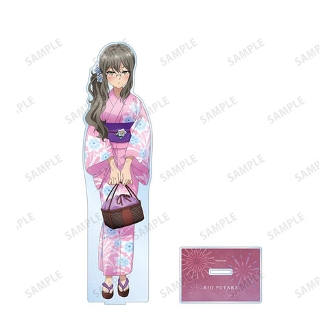 『青春ブタ野郎はおでかけシスターの夢を見ない』描き下ろしイラスト 双葉理央 浴衣ver. 特大アクリルスタンド【202507再販】