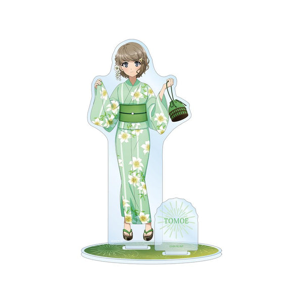 『青春ブタ野郎はおでかけシスターの夢を見ない』描き下ろしイラスト 古賀朋絵 浴衣ver. パーツ付きBIGアクリルスタンド【202512再販】