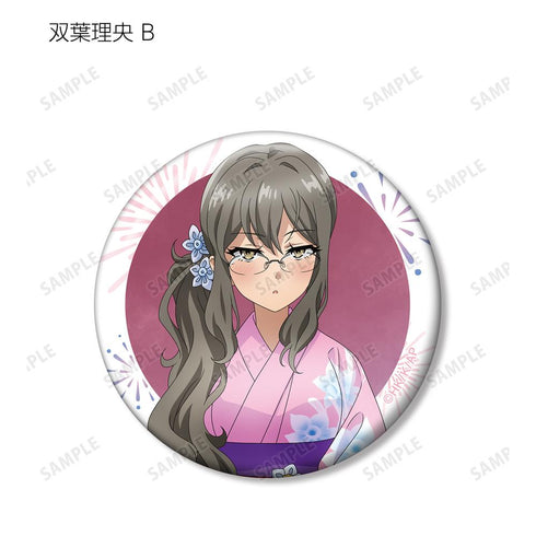 『青春ブタ野郎はおでかけシスターの夢を見ない』描き下ろしイラスト 浴衣ver. トレーディング缶バッジ(単位/BOX)【202507再販】