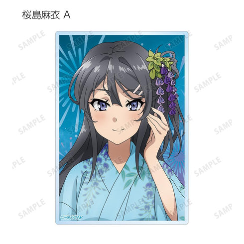 『青春ブタ野郎はおでかけシスターの夢を見ない』描き下ろしイラスト 浴衣ver. トレーディングアクリルカード(単位/BOX)【202512再販】