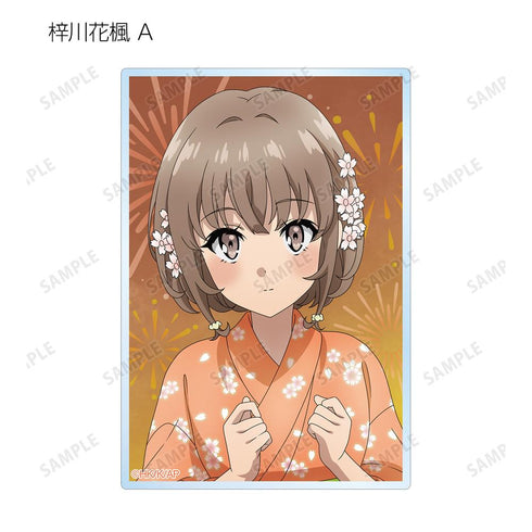 『青春ブタ野郎はおでかけシスターの夢を見ない』描き下ろしイラスト 浴衣ver. トレーディングアクリルカード(単位/BOX)【202507再販】