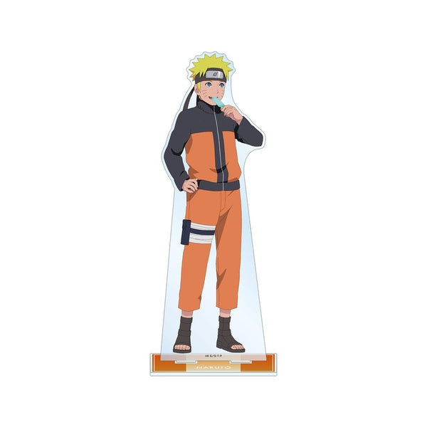『NARUTO-ナルト- 疾風伝』描き下ろしイラスト うずまきナルト A 過去と現在ver. 特大アクリルスタンド【202501再販】