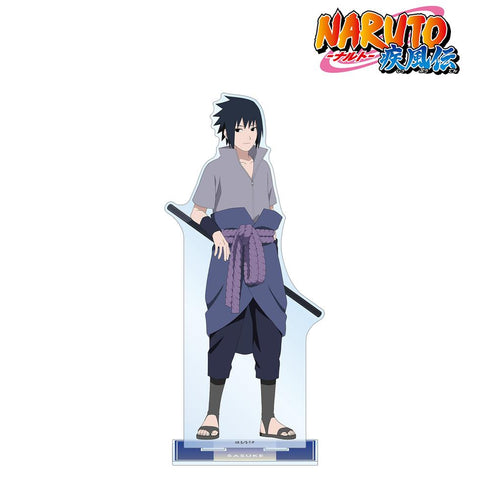 『NARUTO-ナルト- 疾風伝』描き下ろしイラスト うちはサスケ A 過去と現在ver. 特大アクリルスタンド【202501再販】
