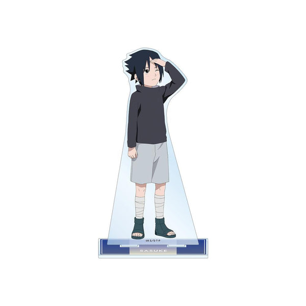 『NARUTO-ナルト- 疾風伝』描き下ろしイラスト うちはサスケ B 過去と現在ver. 特大アクリルスタンド【202501再販】