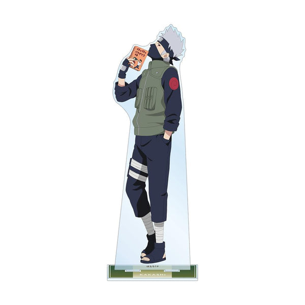 『NARUTO-ナルト- 疾風伝』描き下ろしイラスト はたけカカシ A 過去と現在ver. 特大アクリルスタンド【202501再販】