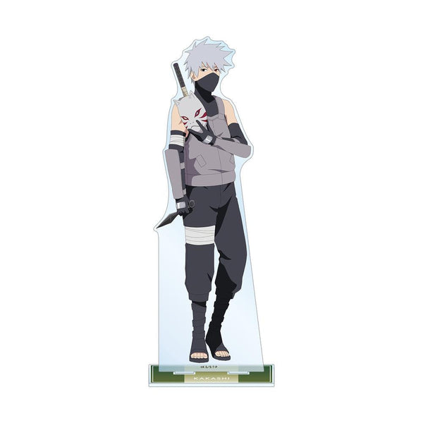 『NARUTO-ナルト- 疾風伝』描き下ろしイラスト はたけカカシ B 過去と現在ver. 特大アクリルスタンド【202501再販】