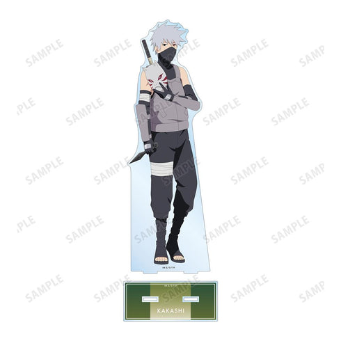 『NARUTO-ナルト- 疾風伝』描き下ろしイラスト はたけカカシ B 過去と現在ver. 特大アクリルスタンド【202501再販】