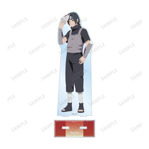 『NARUTO-ナルト- 疾風伝』描き下ろしイラスト うちはイタチ B 過去と現在ver. 特大アクリルスタンド【202501再販】