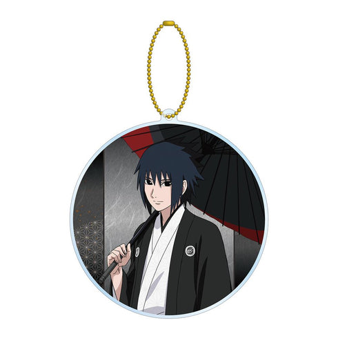 『NARUTO-ナルト- 疾風伝』描き下ろしイラスト うちはサスケ 番傘和装ver. BIGアクリルキーホルダー【202501再販】