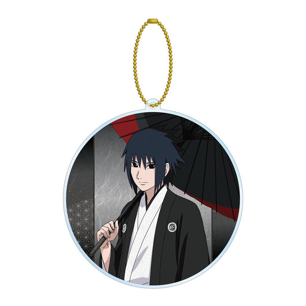 『NARUTO-ナルト- 疾風伝』描き下ろしイラスト うちはサスケ 番傘和装ver. BIGアクリルキーホルダー【202501再販】
