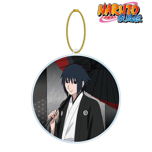 『NARUTO-ナルト- 疾風伝』描き下ろしイラスト うちはサスケ 番傘和装ver. BIGアクリルキーホルダー【202501再販】
