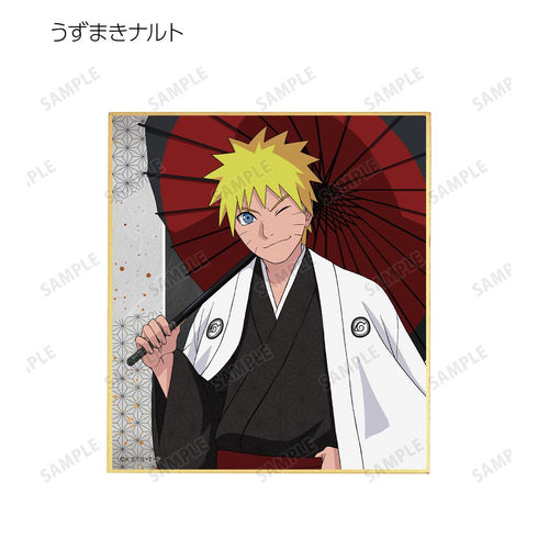 『NARUTO-ナルト- 疾風伝』描き下ろしイラスト 番傘和装ver. トレーディングミニ色紙(単位/BOX)【202501再販】