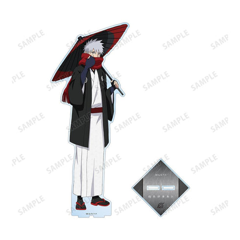 『NARUTO-ナルト- 疾風伝』描き下ろしイラスト はたけカカシ 番傘和装ver. 特大アクリルスタンド【202501再販】