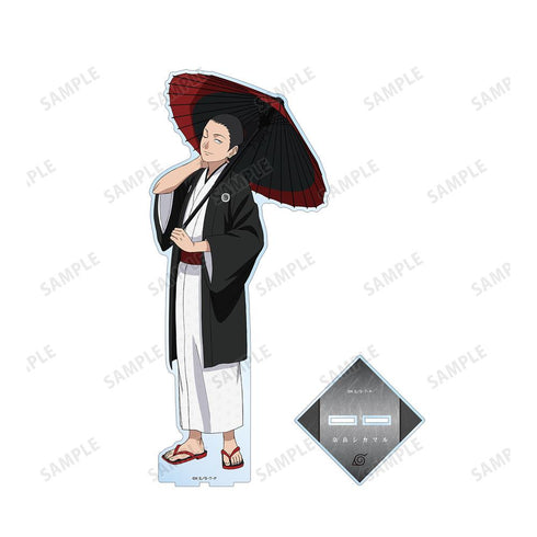 『NARUTO-ナルト- 疾風伝』描き下ろしイラスト 奈良シカマル 番傘和装ver. 特大アクリルスタンド【202501再販】