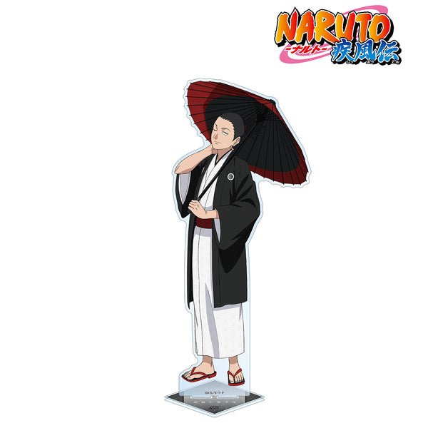 『NARUTO-ナルト- 疾風伝』描き下ろしイラスト 奈良シカマル 番傘和装ver. 特大アクリルスタンド