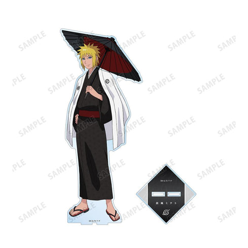 『NARUTO-ナルト- 疾風伝』描き下ろしイラスト 波風ミナト 番傘和装ver. 特大アクリルスタンド【202501再販】