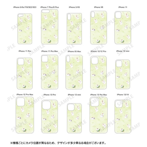 『夏目友人帳』ニャンコ先生 デフォルメAni-Art iPhoneケース キミドリ【202503再販】