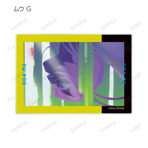 『MILGRAM -ミルグラム-』トレーディング MV アクリルカード ムウ『悪くないもん』(単位/BOX)【202601再販】