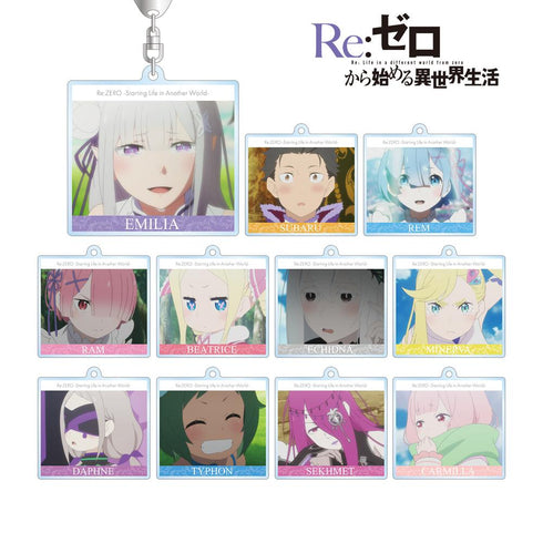 『Re:ゼロから始める異世界生活』トレーディング場面写アクリルキーホルダー(単位/BOX)【202506再販】