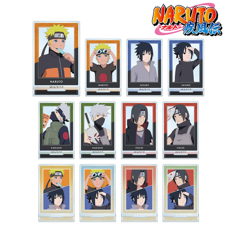 『NARUTO-ナルト- 疾風伝』描き下ろしイラスト 過去と現在ver. トレーディングアクリルスタンド BOX