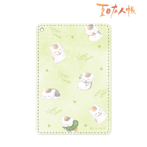 『夏目友人帳』ニャンコ先生 デフォルメAni-Art 1ポケットパスケース キミドリ【202503再販】