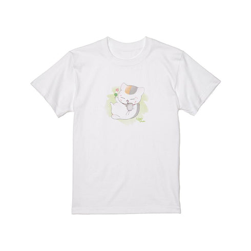 『夏目友人帳』ニャンコ先生 デフォルメAni-Art Tシャツ キミドリレディース【202503再販】