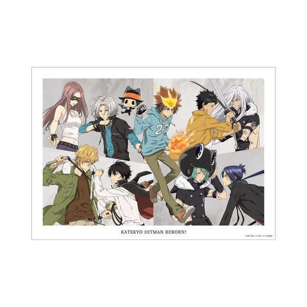 《家庭教师Hitman REBORN!》全新绘制插画 合集 修行场景版 A3哑光处理海报【202607再版】